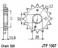 Prednji lančanik JT JTF 1307-14 14T, 520